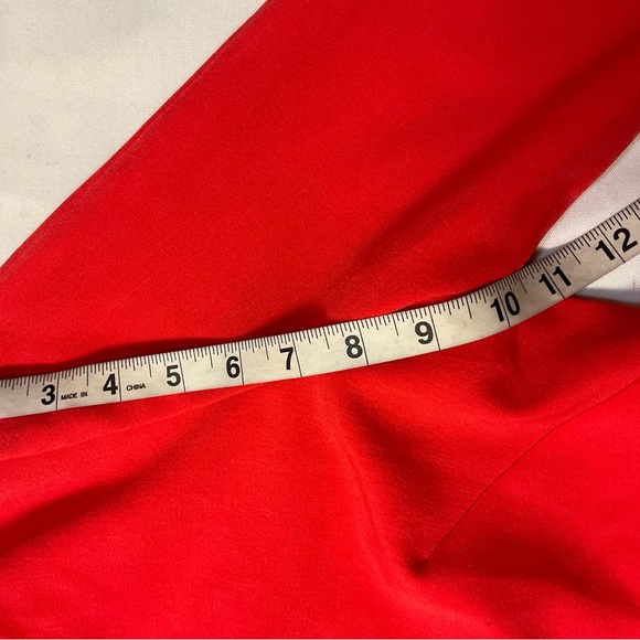 Vince Camuto Red Sheath Dress Women’s Size 8 – 3/4 Sleeve Classic Cocktail - Picture 6 of 10